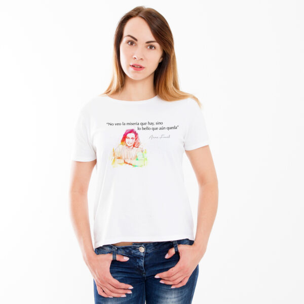 Playera Dama Anne Frank